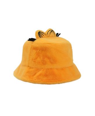 Мужская оранжевая шляпа-панама в стиле Гарфилда