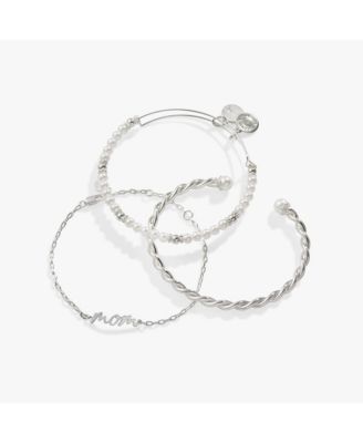 Mom Script Bracelet Set Of 3