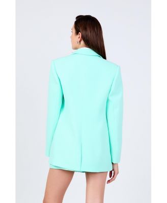 Women's Single-Breasted Blazer