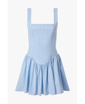 Women's Corset Peplum Mini Dress