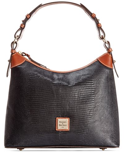 Dooney & Bourke Lizard-Embossed Hobo, A Macy's Exclusive Style