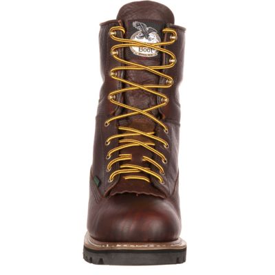 Men's Waterproof Lace-To-Toe Work Boot