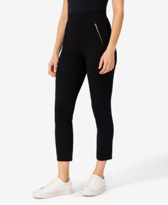 Женские укороченные брюки из эластичного трикотажа Cable & Gauge