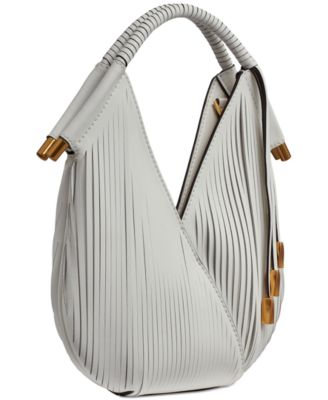 Донна Каран, Нью-Йорк, Болдуин, Лазерная резка через плечо из микро-кожи