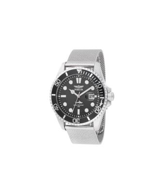 Мужские кварцевые многофункциональные часы Invicta 47172 Pro Diver с черным циферблатом