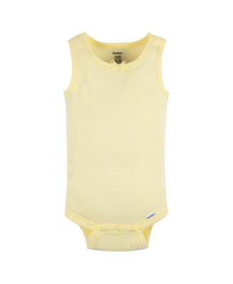 Baby Girls Sleeveless Flowers Onesies, 5-Pack