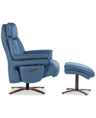 Guermo Leather Power Recliner, Exclusively at Macy's