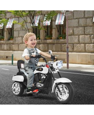 6V Powered Toddler 3-Wheel Motorbike Ride On Toy with Horn and Headlight