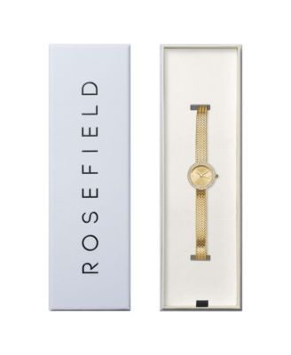 Mini Small Edit Women's Gold Tone Stainless Steel Bracelet Watch 20.4mm