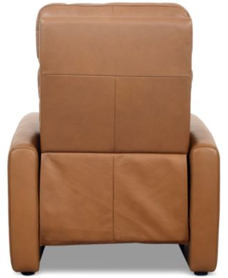 Touville Leather Push Back Recliner, Exclusively at Macy's