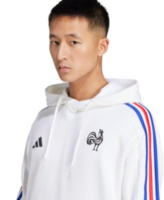 мужская толстовка adidas France Essentials с капюшоном в 3 полосы