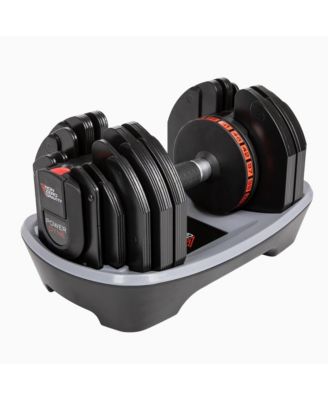 Powerdyne Adjustable Dumbbell Weights Coal 55lb Single