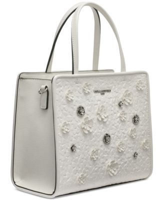 Maybelle Satchel with Floral Pins