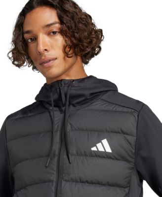 гибридная пуховая куртка adidas Men's Essentials с капюшоном