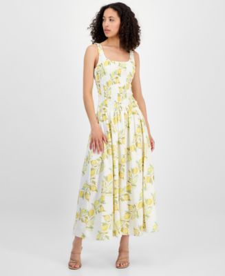 chinese dress ladies Smocked Drop Waist Maxi Dress – WeWoreWhat main image 0