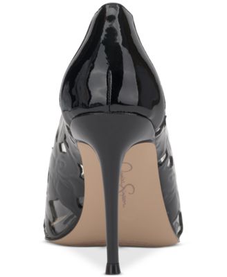 Women's Erinia Cutout Floral Pumps