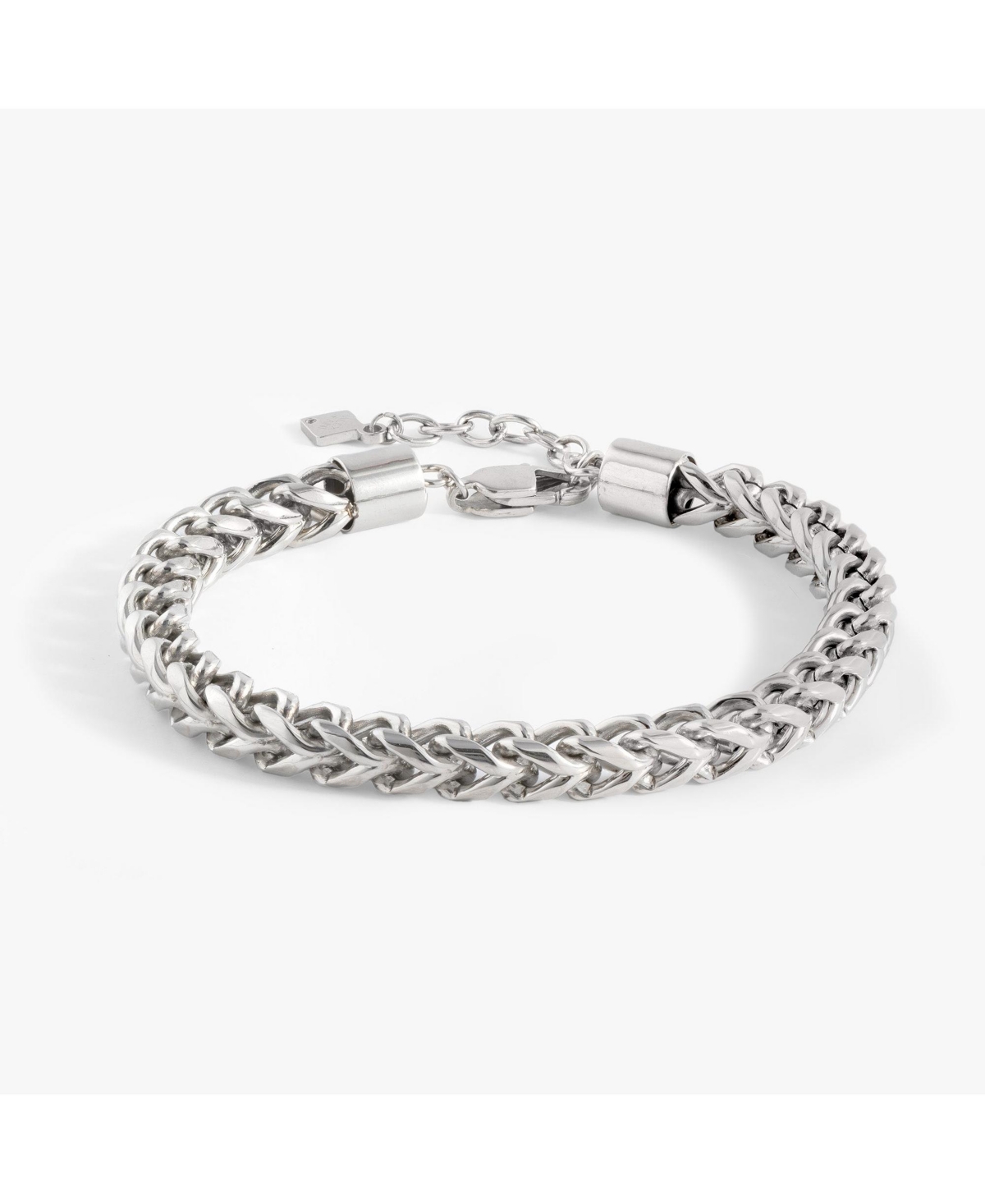 Wheat Chain Adjustable Bracelet - Silver