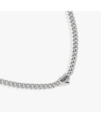 Alex Ani Oui Non Heart Inline Necklace
