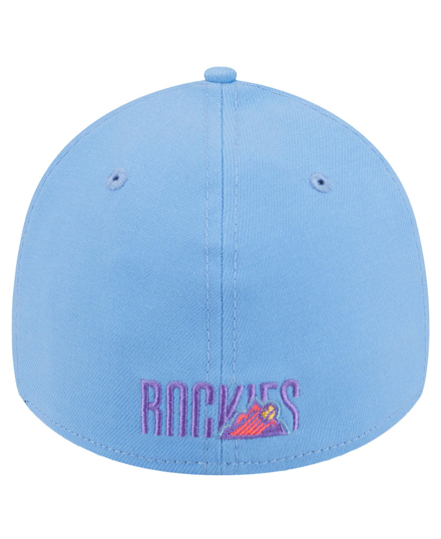 Men's Light Blue Colorado Rockies 2025 City Connect 39THIRTY Flex Hat