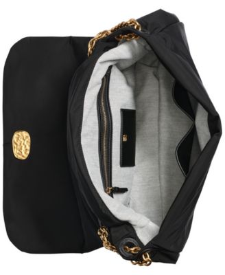 Маленькая сумка через плечо из нью-Йоркского крепа Donna Karan