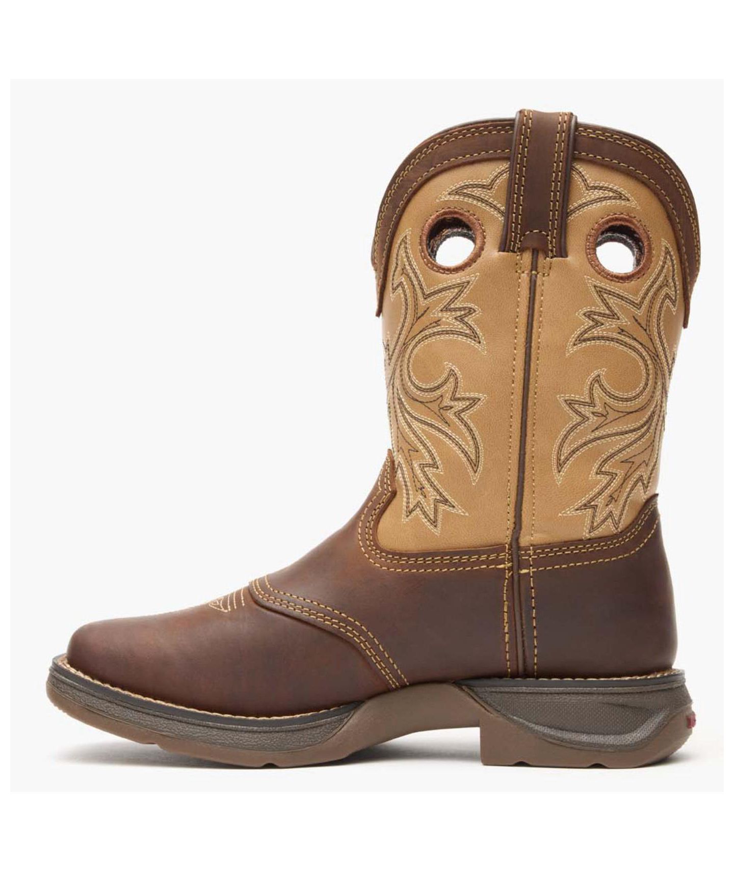 Детские ботинки Durango Lil Rebel by Big Kids Brown Tan Western Boot, цвет: Коричневый / Светло-коричневый — фото 5