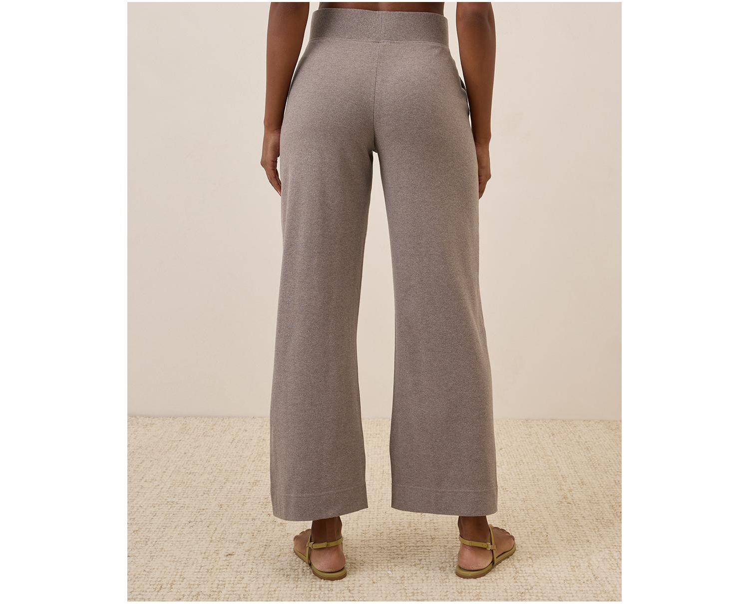 Women's Organic Cotton Airplane Wide Leg Pant - 26" Inseam
