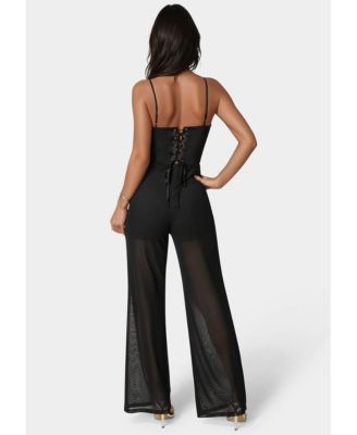 Women's Ombre Embellished Jumpsuit