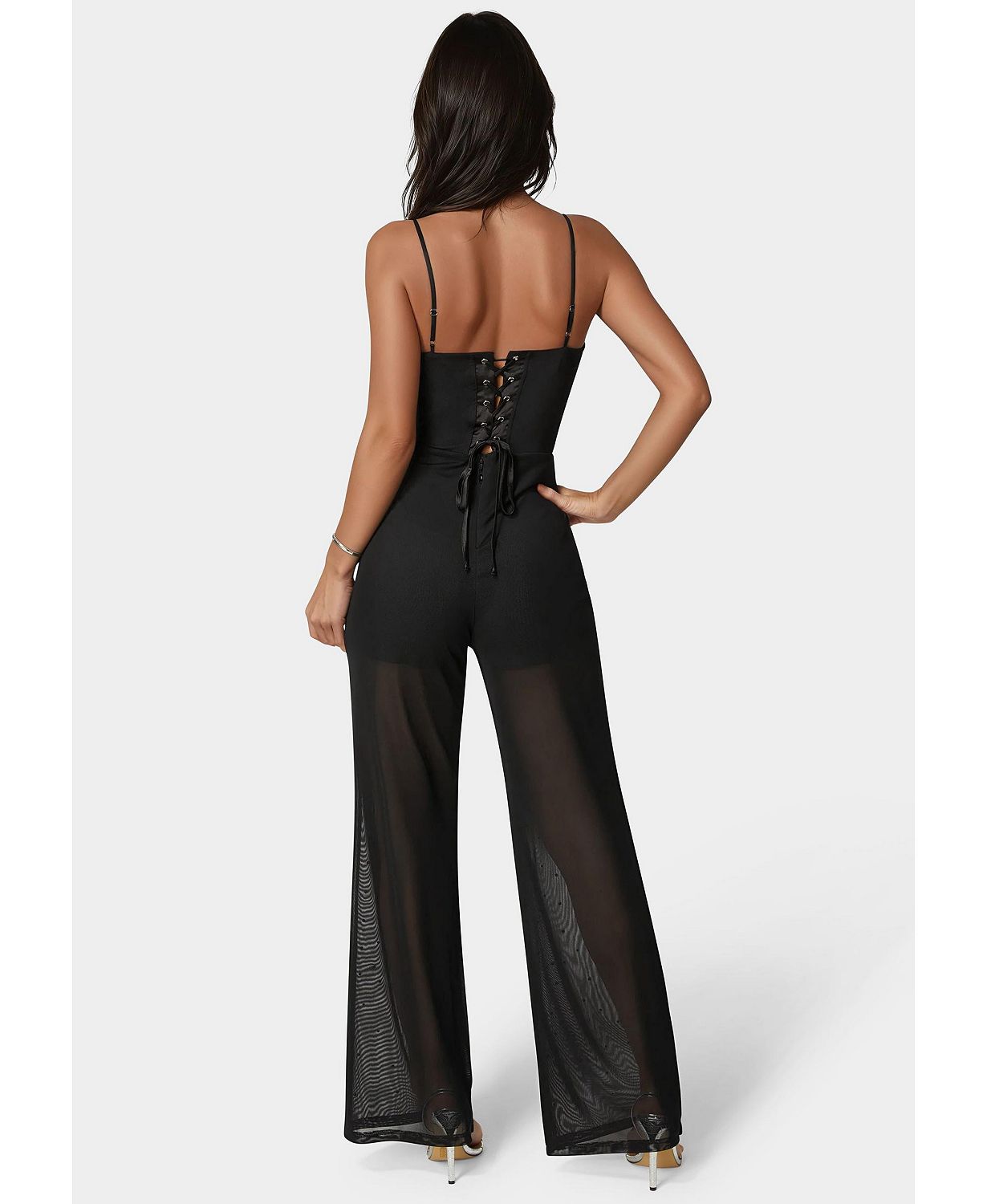 Women's Ombre Embellished Jumpsuit