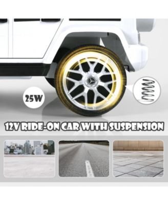 12V Mercedes-Benz G63 Licensed Kids Ride On Car with Remote Control