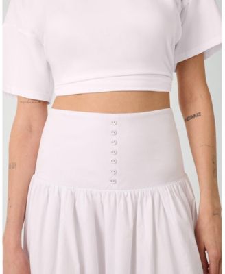 Women's Drop Waist Maxi Skirt