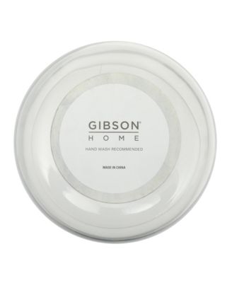 Wildgreens Large Glass Salad Bowl Set with Marble Base and Acacia Serving Utensils