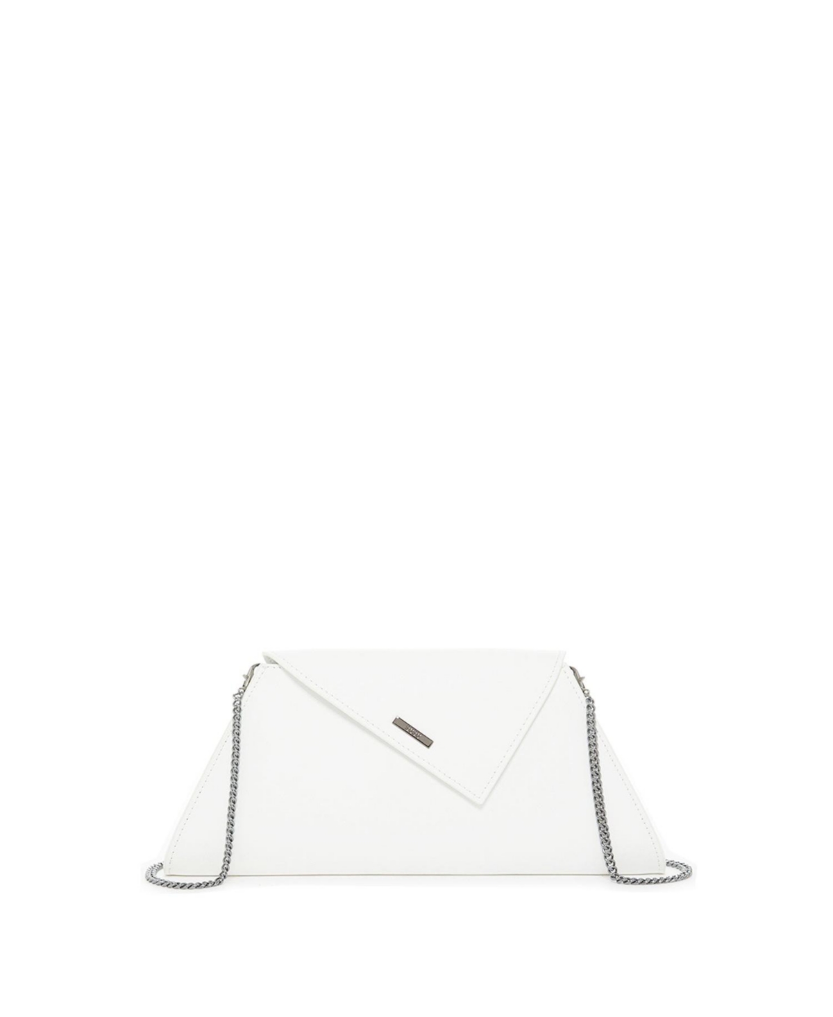 White Purse Leather Clutch Bag Crossbody Evening Purse Unique Women's Handbag