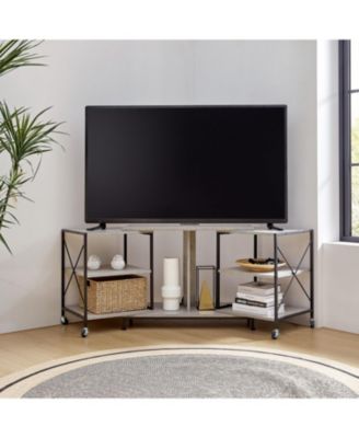 Patricio Flexible TV Stand with Power Outlets