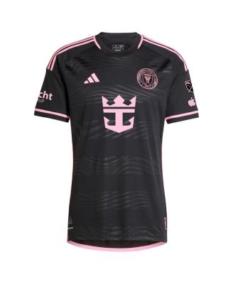 Мужская футболка Adidas Benjamin Cremaschi черного цвета Inter Miami CF 2024 La Noche Authentic Player.