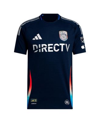Мужская футболка Adidas Hirving Lozano Navy San Diego FC 2025, выполненная в стиле State of Flow, Аутентичная для игроков