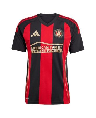 Мужская майка Adidas Miguel Almiron Black Atlanta United FC 2025 The Connector, точная копия майки игрока