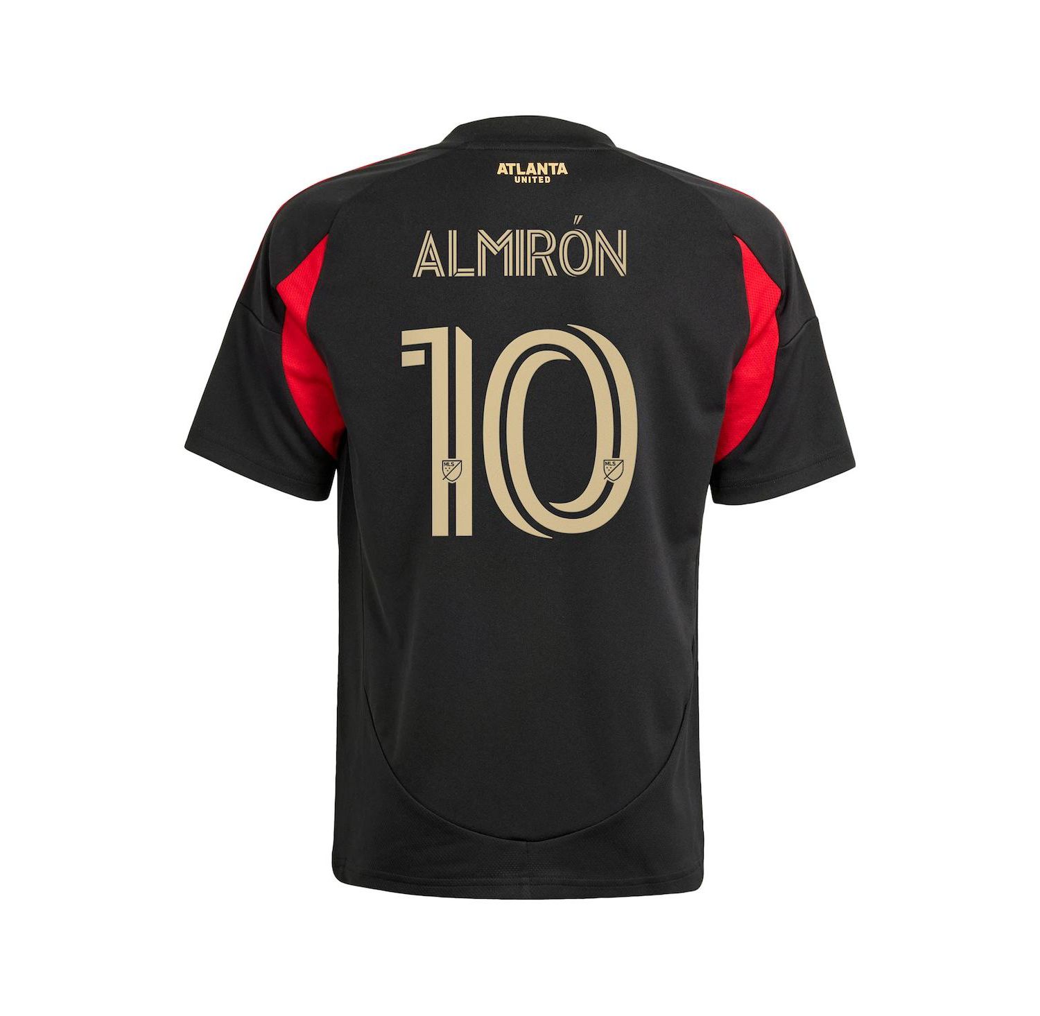 Big Boys and Girls Miguel Almiron Black Atlanta United FC 2025 The Connector Replica Player Jersey