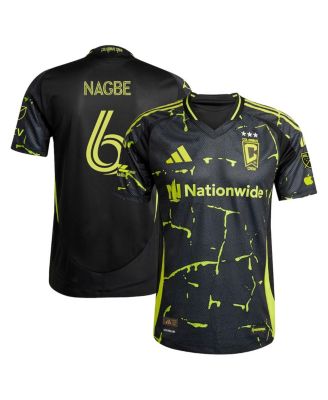 adidas - Men's Darlington Nagbe Black Columbus Crew 2025 The Goosebumps Kit Authentic Player Jersey