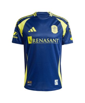 Мужская футболка Adidas Sam Surridge Navy Nashville SC 2025 The Heart Of Nashville от Adidas, Аутентичная футболка игрока