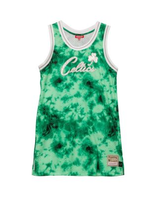 Женское зеленое платье-майка из джерси Galaxy Jersey от Mitchell & Ness от Boston Celtics Hardwood Classics