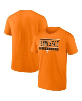 Fanatics - Men's&nbsp; Tennessee Orange Tennessee Volunteers Fundamentals Stripe and Block T-Shirt