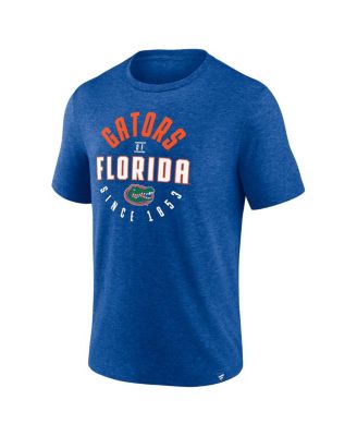Мужская футболка Fanatics Heather Royal Florida Gators Weighted Circle Stack от Fanatics