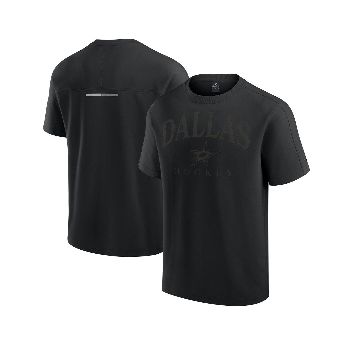 Men's Black Dallas Stars Elements Flex Tri-Blend T-Shirt