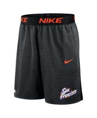 Черные Nike мужская Сан-Франциско Джайентс 2025 город подключения подлинные коллекции трикотажные шорты