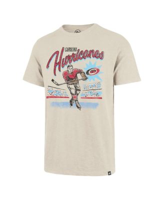 Брендовая мужская футболка из натуральной кожи Carolina Hurricanes, хоккеист Golden Age Scrum, 47-го года выпуска