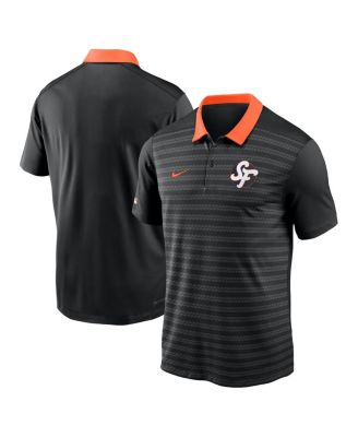 Nike - Men's Black San Francisco Giants 2025 City Connect Authentic Collection Victory Performance Polo Shirt