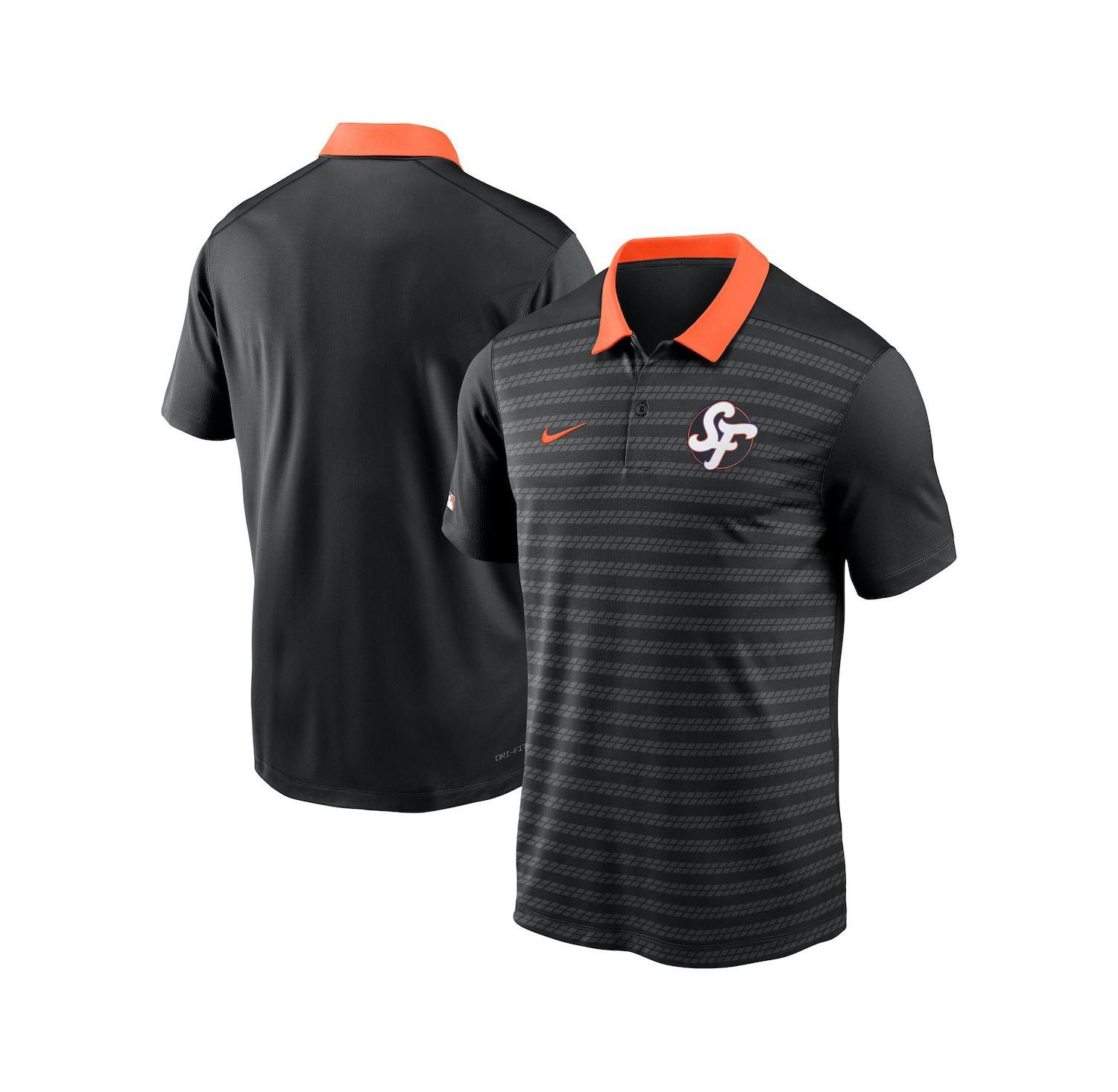 Men's Black San Francisco Giants 2025 City Connect Authentic Collection Victory Performance Polo Shirt