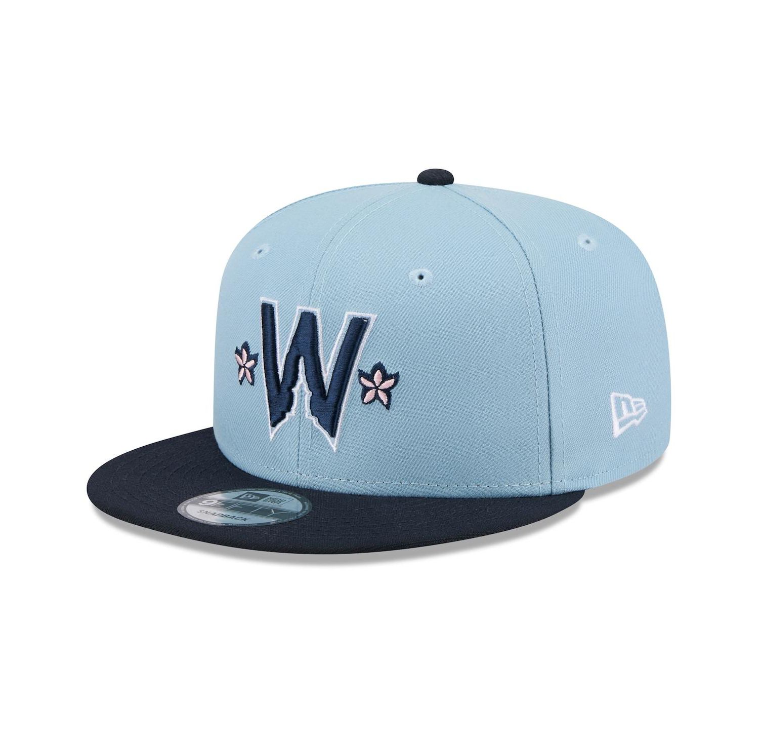 Men's Light Blue/Navy Washington Nationals 2025 City Connect 9FIFTY Snapback Hat