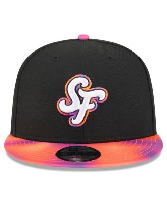 Мужская кепка-бейсболка San Francisco Giants 2025 City Connect 9FIFTY, черно-оранжевая, новая эра