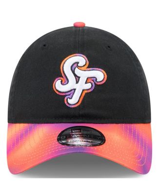 Мужская черно-оранжевая шляпа San Francisco Giants 2025 City Connect с регулируемой длиной 920 см от New Era